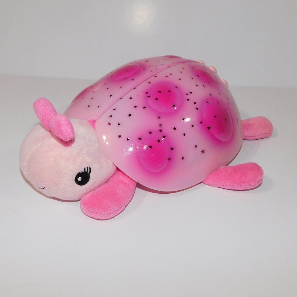 Cloud B Twilight Buddies Pink Ladybug Night Light Up Star Projector Baby Kids